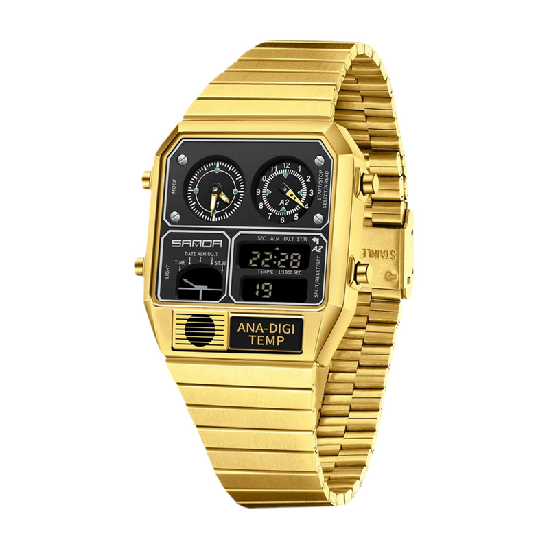 Digital Multifunction Watch - Chronograph Thermometer