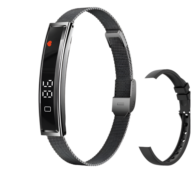 LED Tracking Bracelet Wrist Watch - Single Touch
