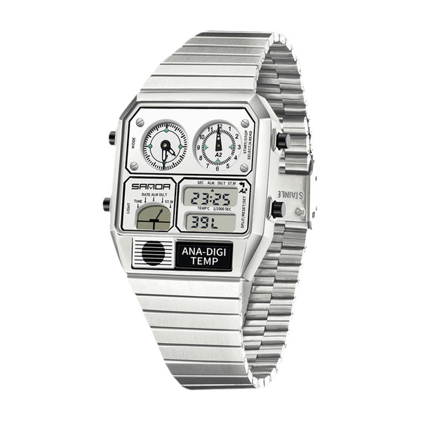 Digital Multifunction Watch - Chronograph Thermometer