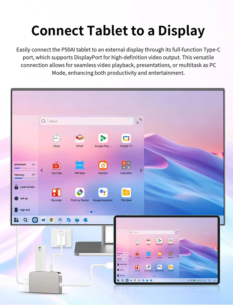 eService Digital P50 AI Tab 5G