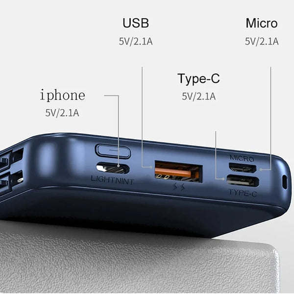 eService Digital Lightening Wireless - Multiport Battery