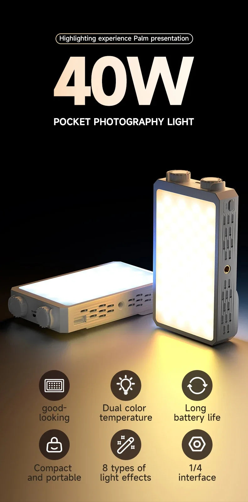 eService Digital | 40W Lumin Go LED Light