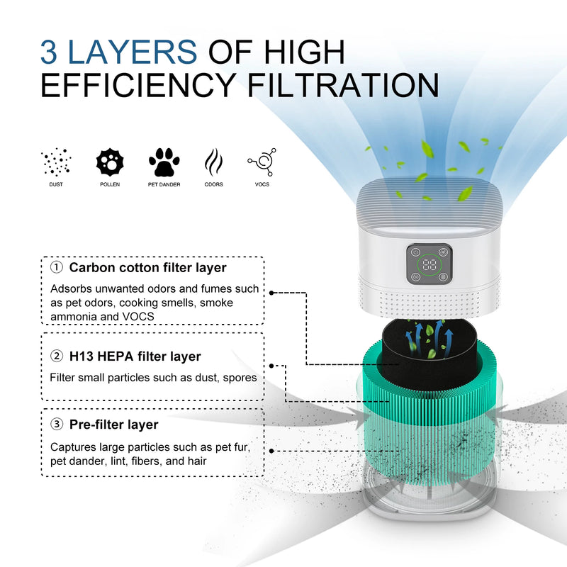 eService Digital Filtration Generator - Negative Ion Purifier